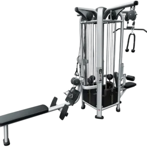 4 Stack Multi Jungle Gym - French Fitness FFS Silver (New)