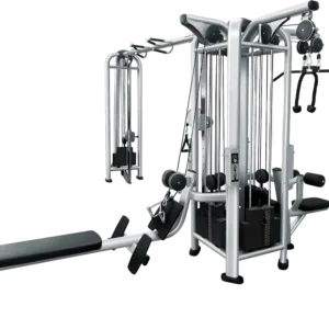 5 Stack Multi Jungle Gym - French Fitness FFS Silver (New)