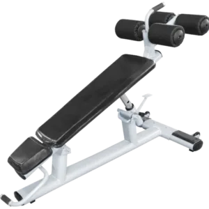 Adjustable Decline Abdominal Ab Bench - French Fitness FFS Silver (New)