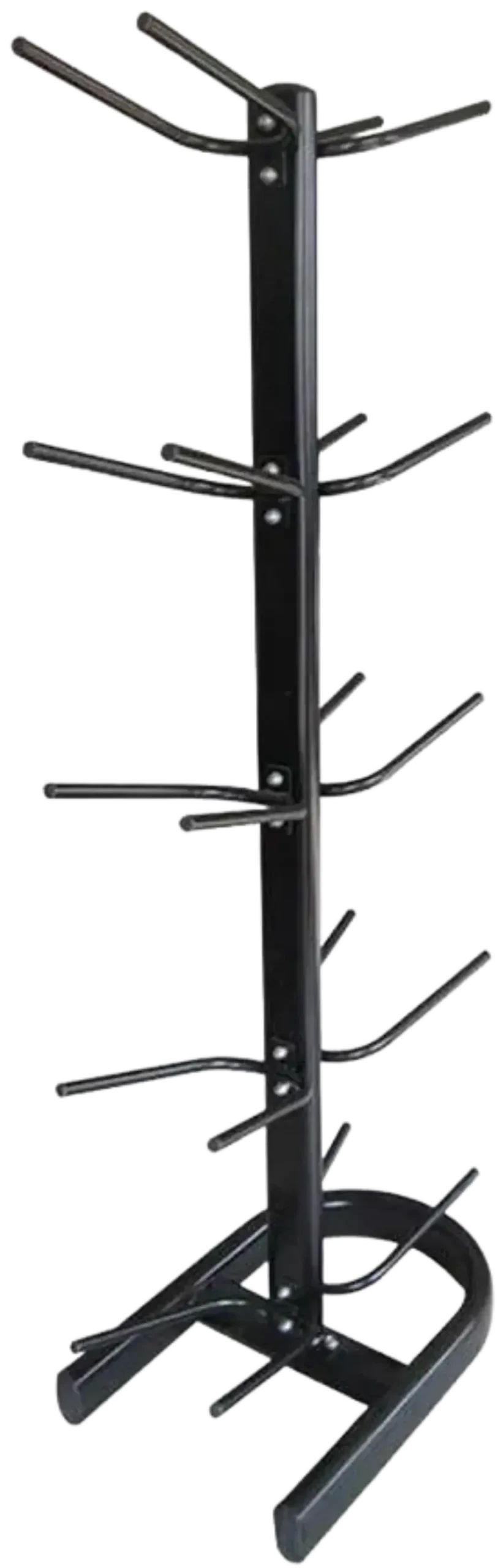 French Fitness 10 Ball Vertical Medicine, Wall & Slam Rack (New)