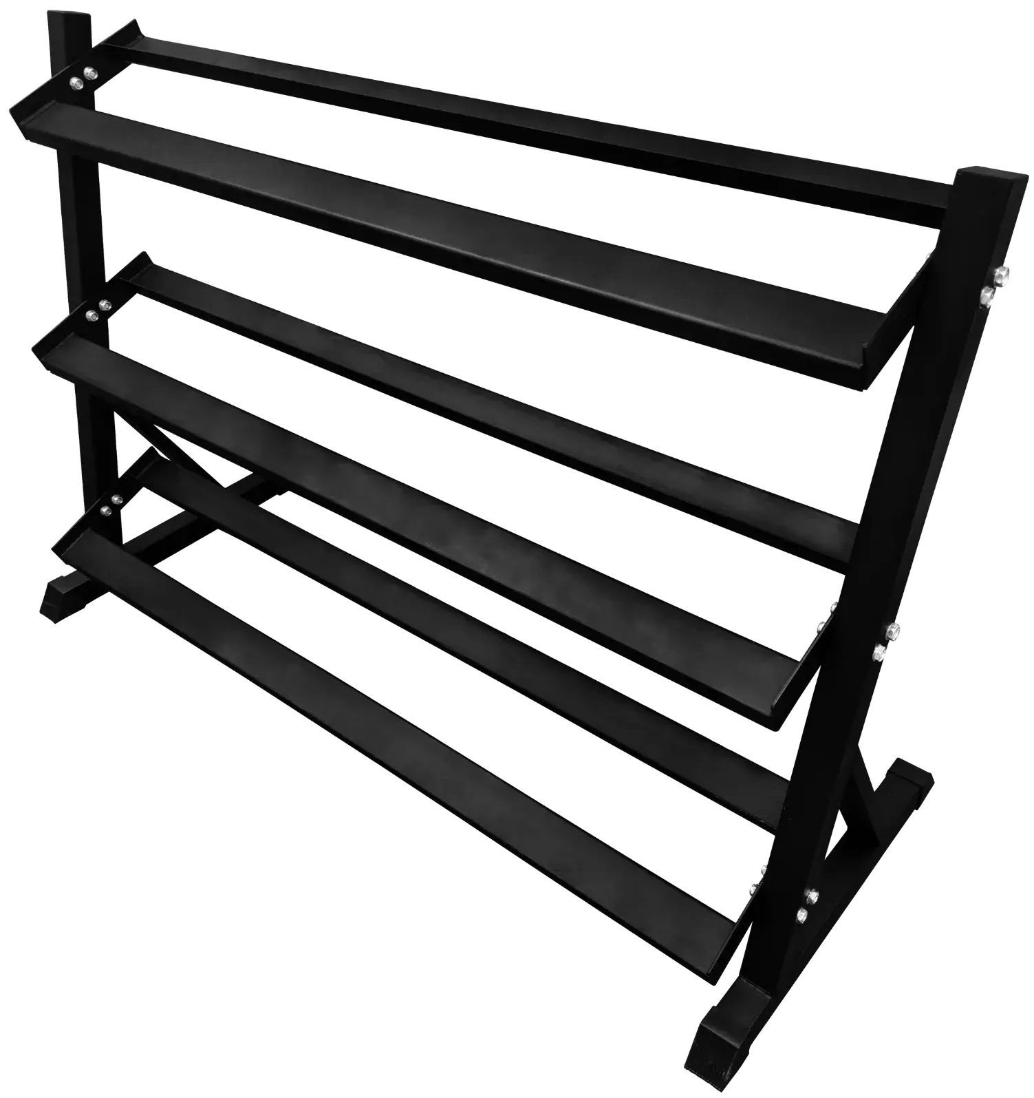 French Fitness 3 Tier Hex Dumbbell Rack 3THDR (New)