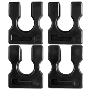 French Fitness 4-Piece Weight Stack Plate Adapter Set (2×2.5 lb + 2×5 lb) (New)