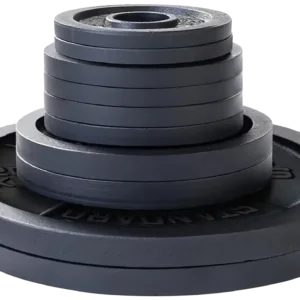 French Fitness Cast Iron Olympic Weight Plate V1 Set 190 lbs (New)