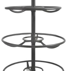 French Fitness Circular 12 Pair Mobile Medicine Ball Rack (New)