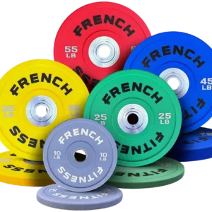 French Fitness Competition Urethane Bumper Plate 340 lb Colored (New)