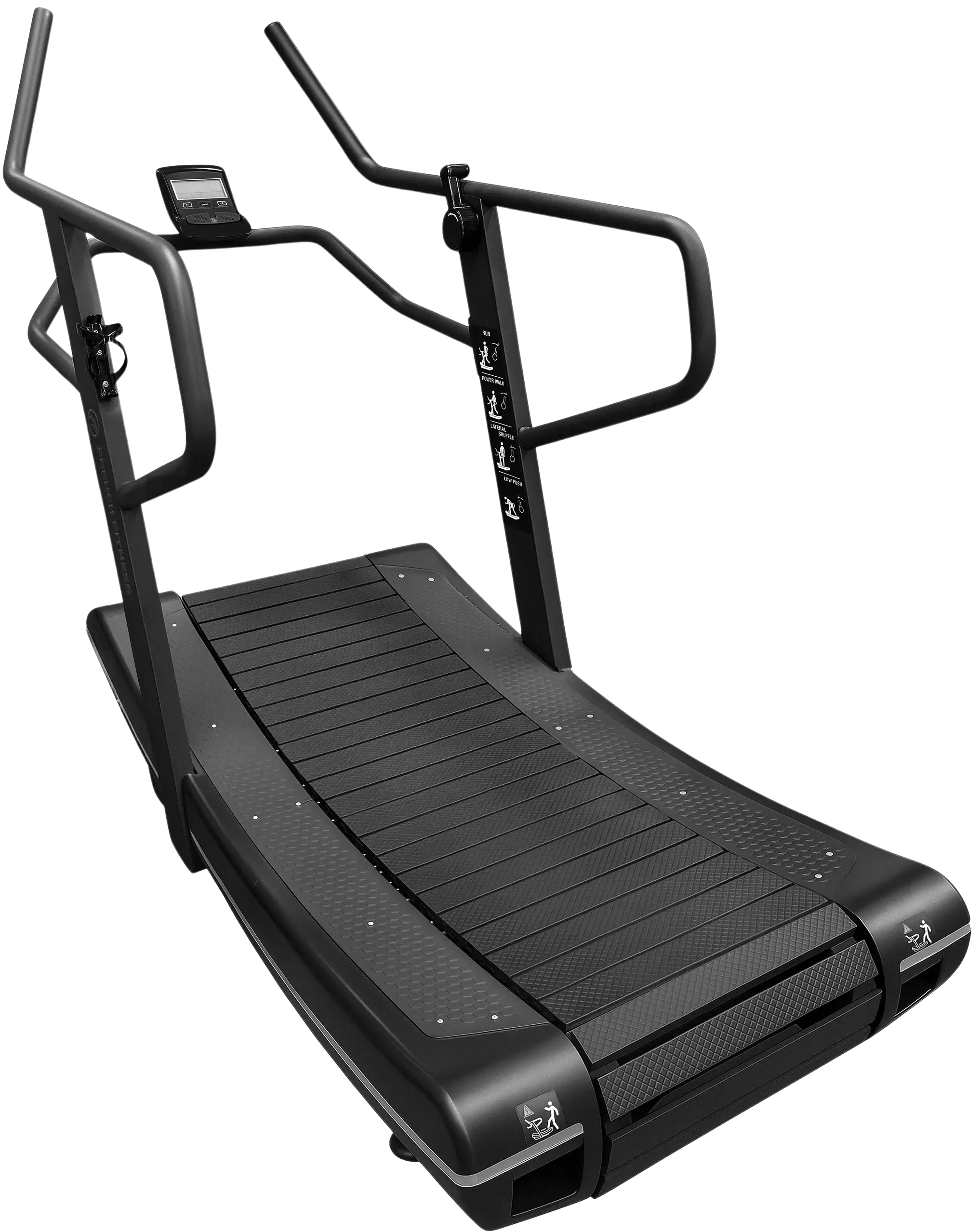 French Fitness CT100 Manual Curve Treadmill w/Aluminum Belt (New)