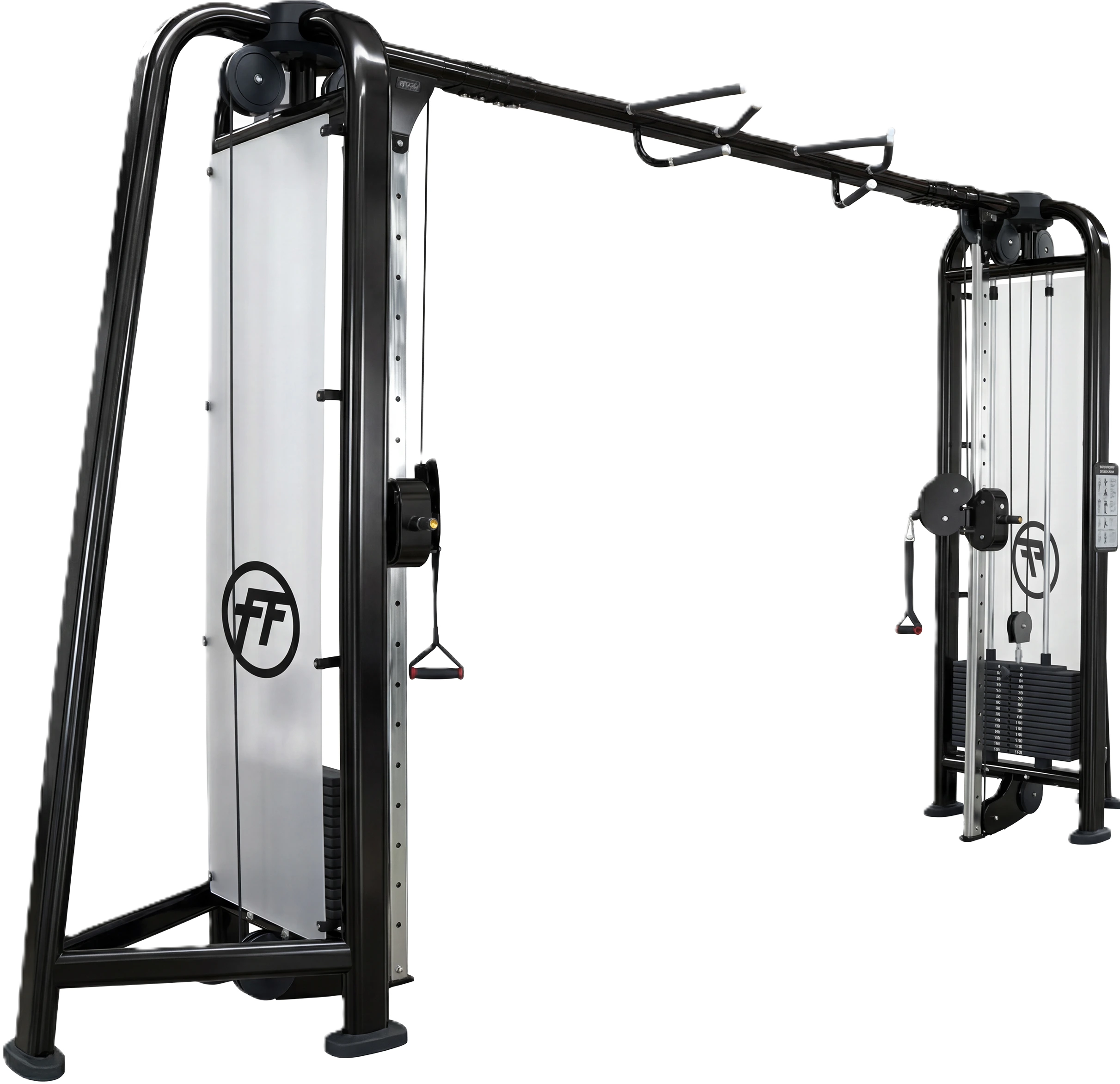 French Fitness FFB Black Adjustable Cable Crossover (New)