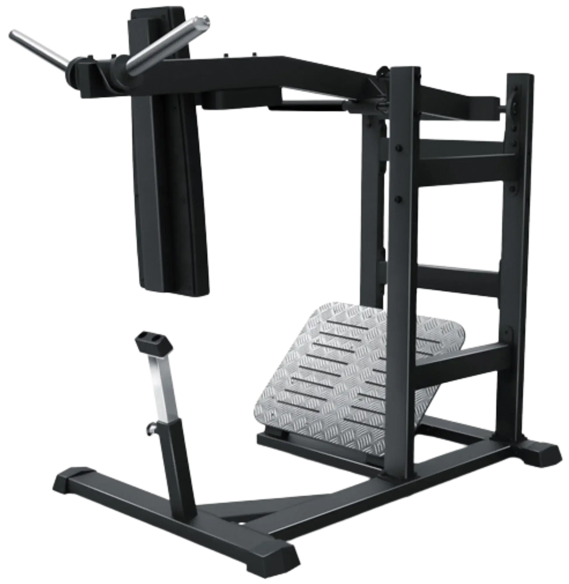 French Fitness FFB Black Pendulum Squat Leg Press Machine (New)