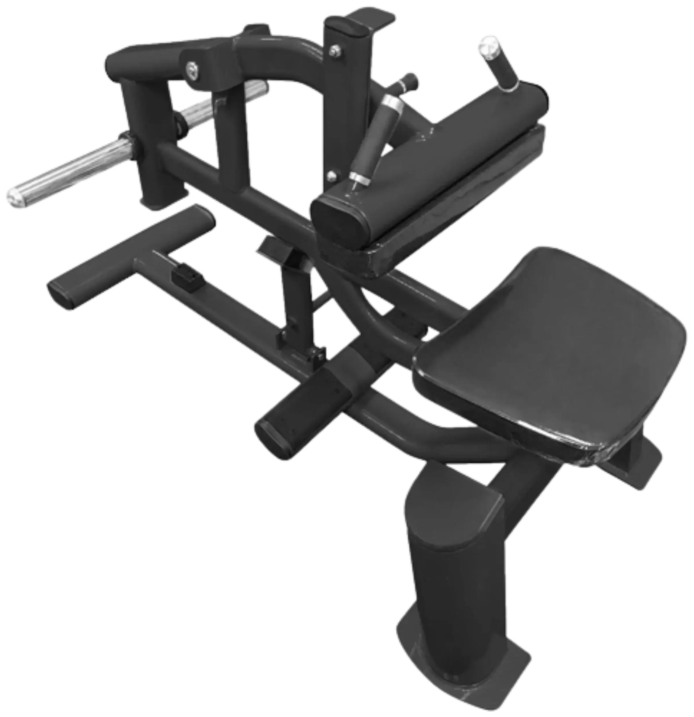 French Fitness FFB Black Seated Calf Raise Plate Loaded (New)
