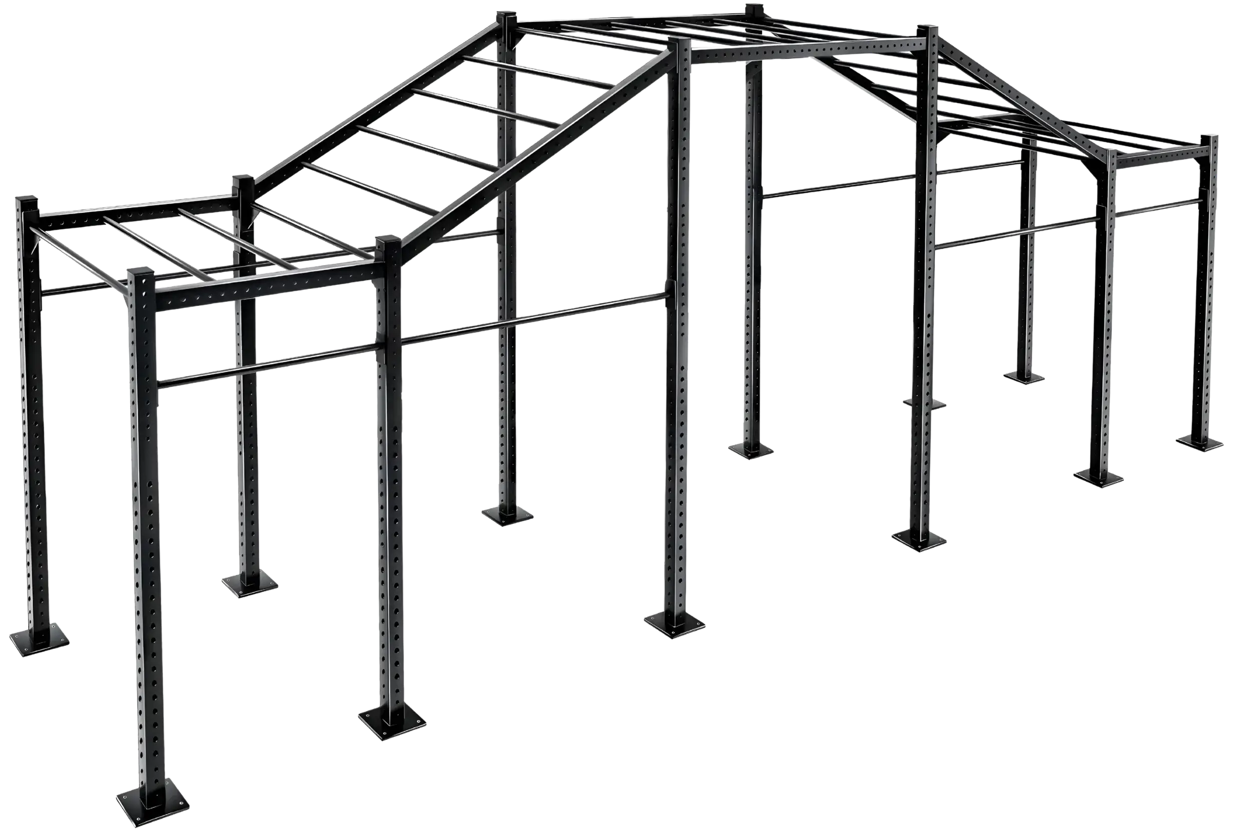 French Fitness Free Standing Rig & Rack System 15 (New)