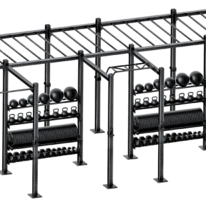 French Fitness Free Standing Rig & Rack System 21 (New)