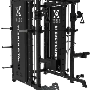 French Fitness FSR100-CB Commercial Cable Smith Rack