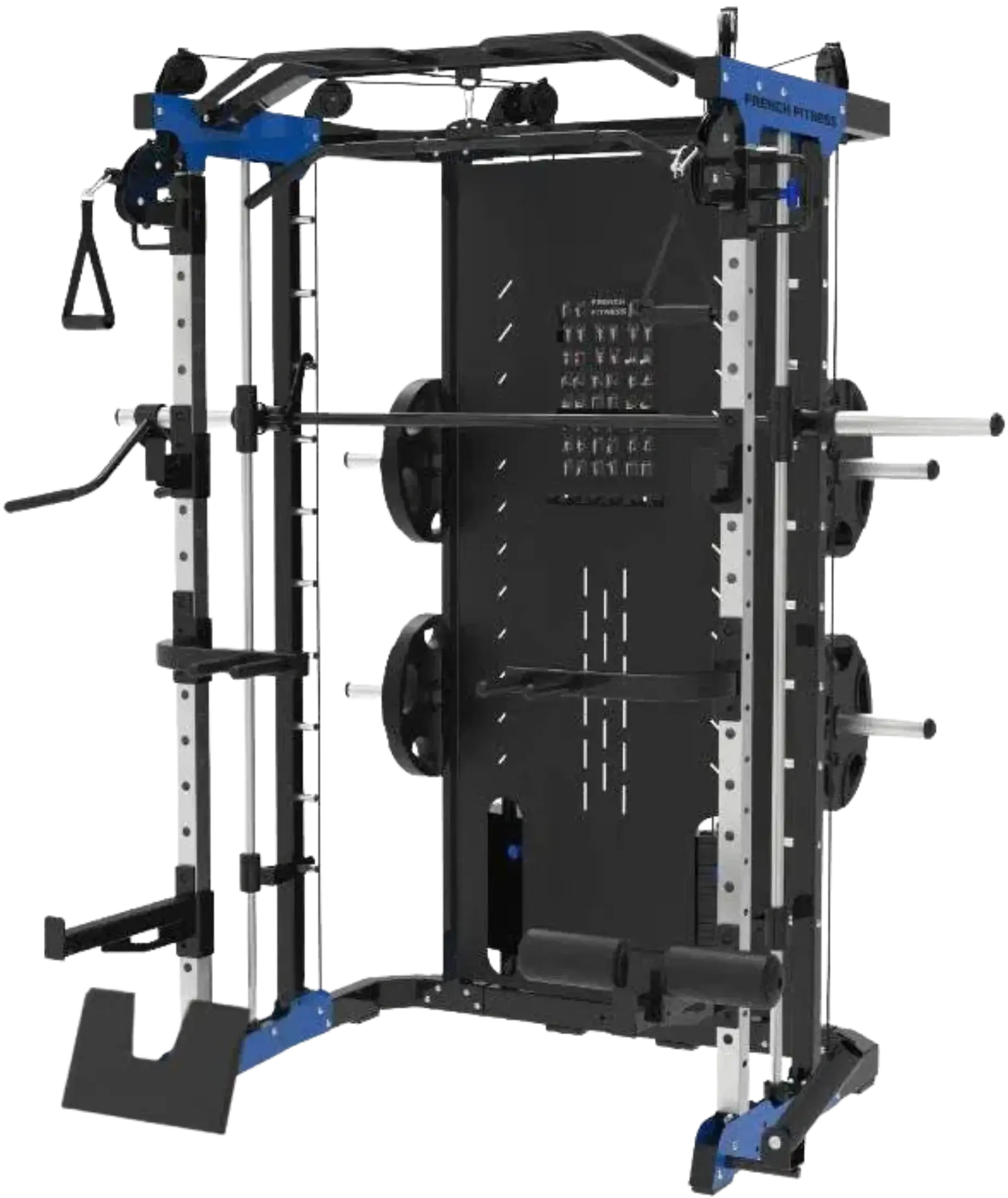 French Fitness FSR60 Smith, Cable, Squat Rack Gym Machine (New)