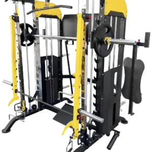 French Fitness FSR90 Functional Trainer Smith & Squat Rack Machine (New)