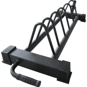 French Fitness Horizontal Bumper Plate Storage Rack (New)