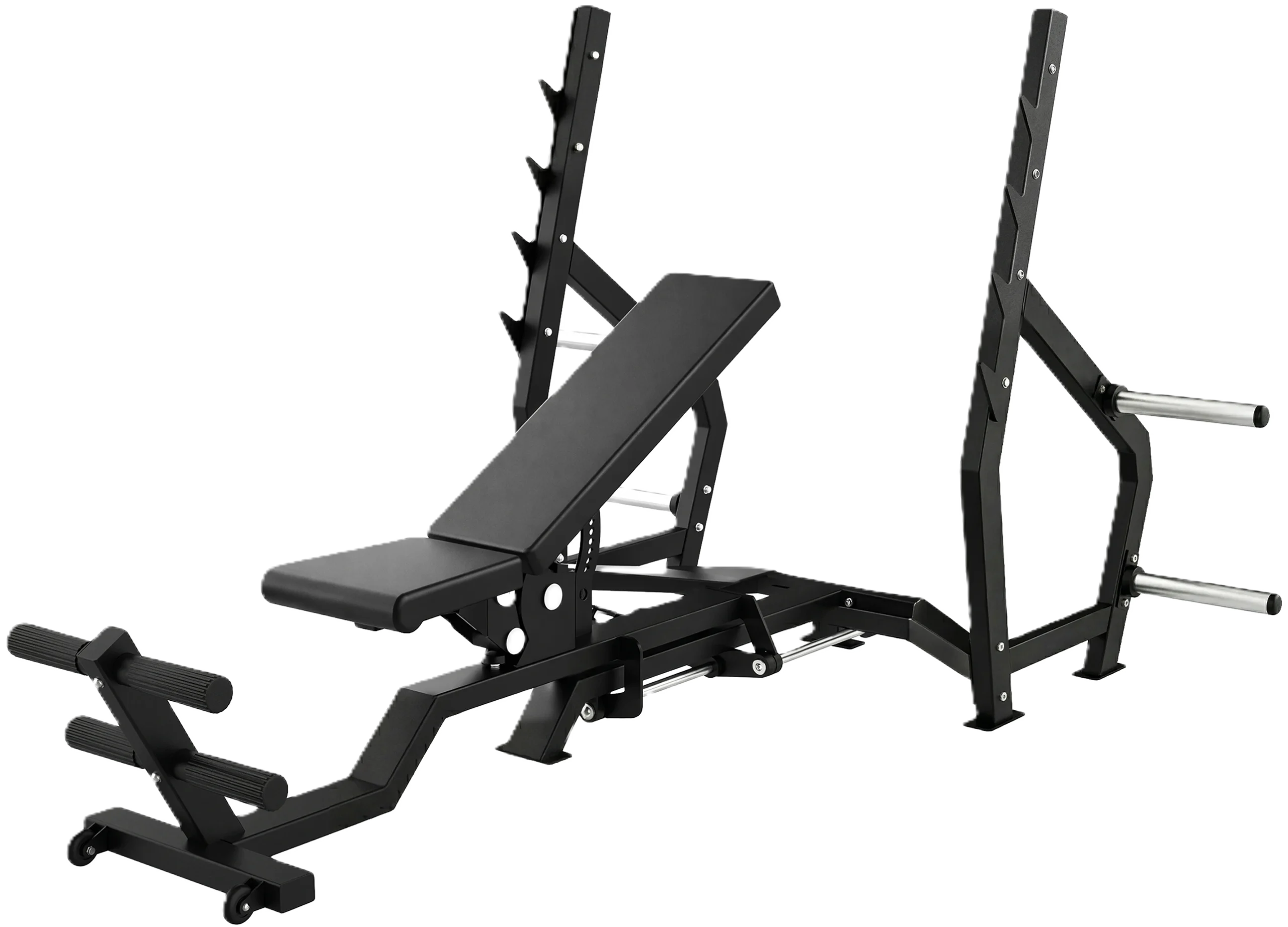 French Fitness Newport 3 Way Flat Incline Decline Olympic Bench (New)