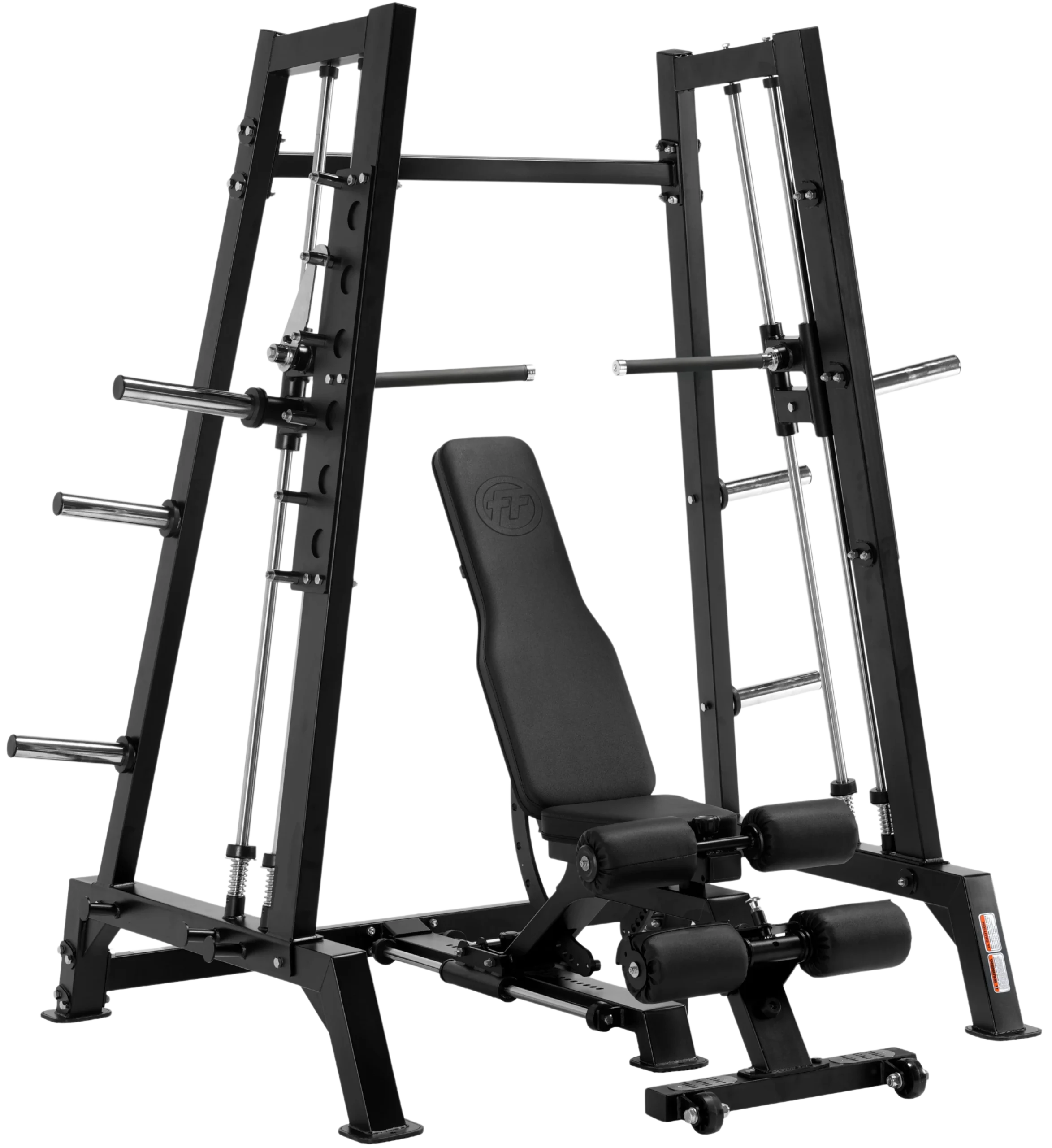 French Fitness Power Smith Dual System Converging Bench Press Combo Plate Loaded (New)