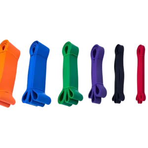 French Fitness Resistance Pull Up Assist Bands - Set of 7 (New)