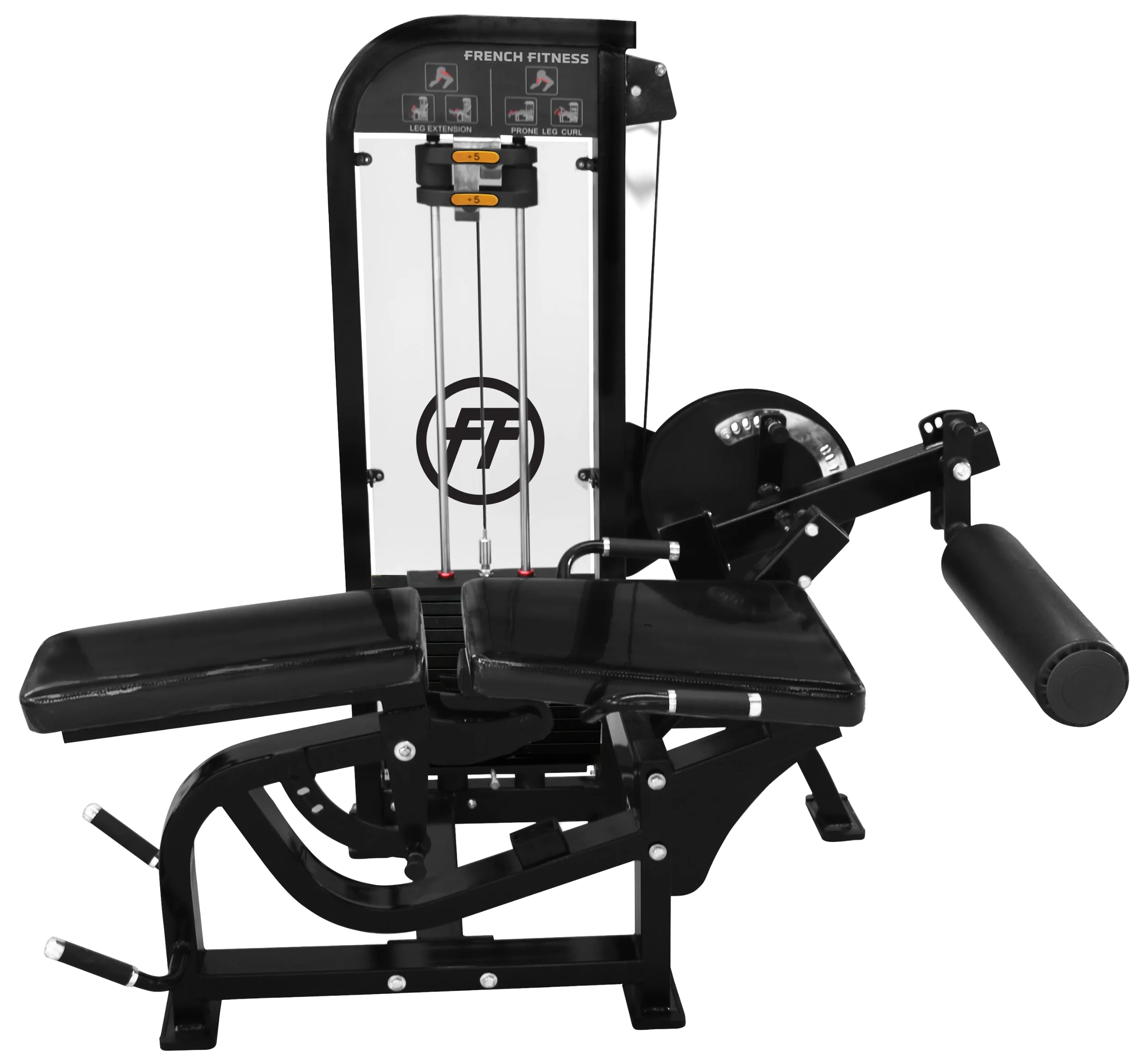 French Fitness Tahoe Prone Leg Curl / Leg Extension (New)