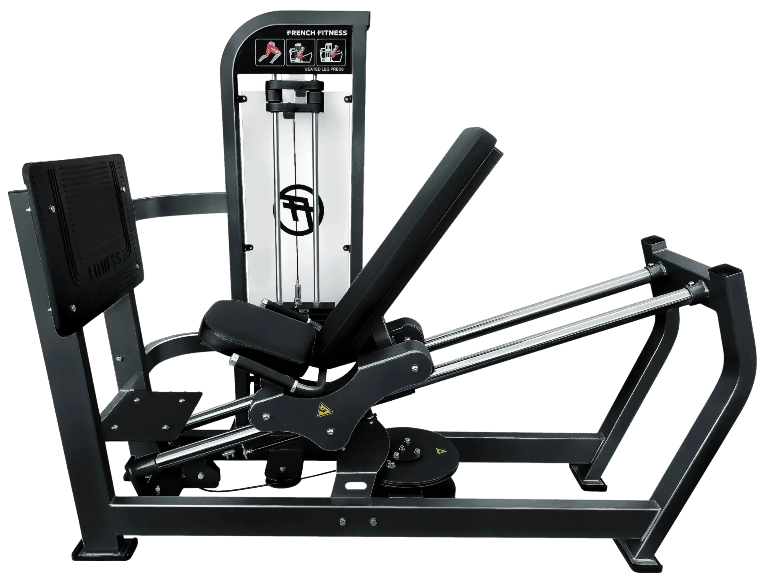 French Fitness Tahoe Seated Leg Press Sled / Calf Raise (New)