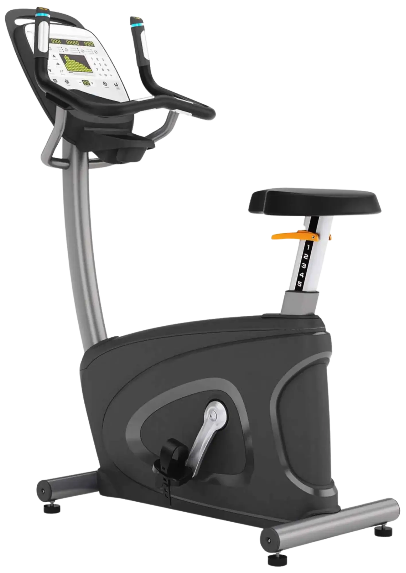 French Fitness UB400 Commercial Upright Bike w/LED Console (New)