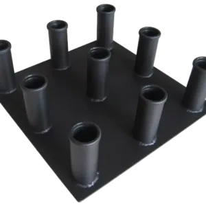 French Fitness Vertical Olympic 9 Bar Rack Holder (New)