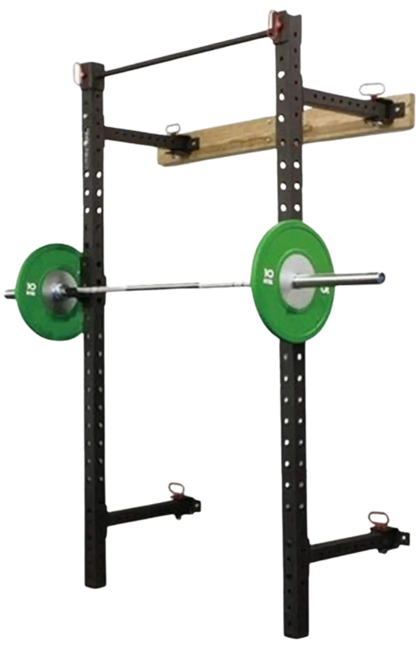 French Fitness Wall Mounted Foldable Squat Rack WMR10 (New)