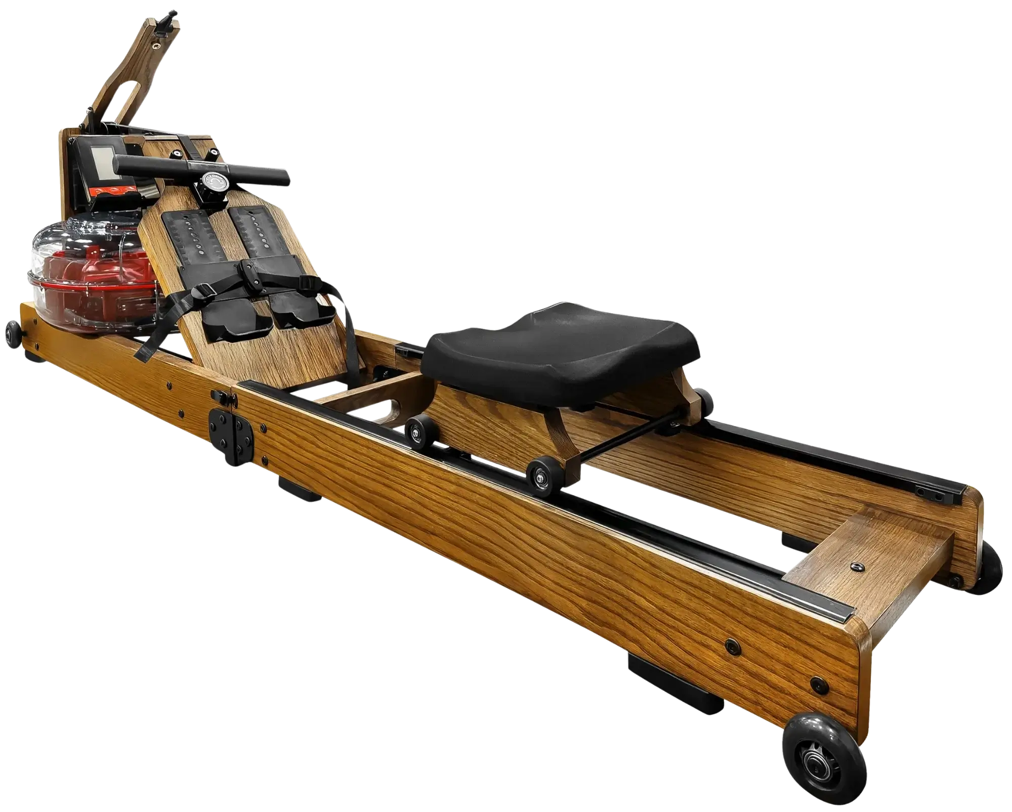 French Fitness WR80 Water Rowing Rower Machine w/Resistance (New)