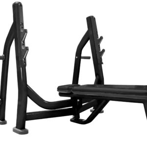 Olympic Flat Bench with Weight Horns | French Fitness