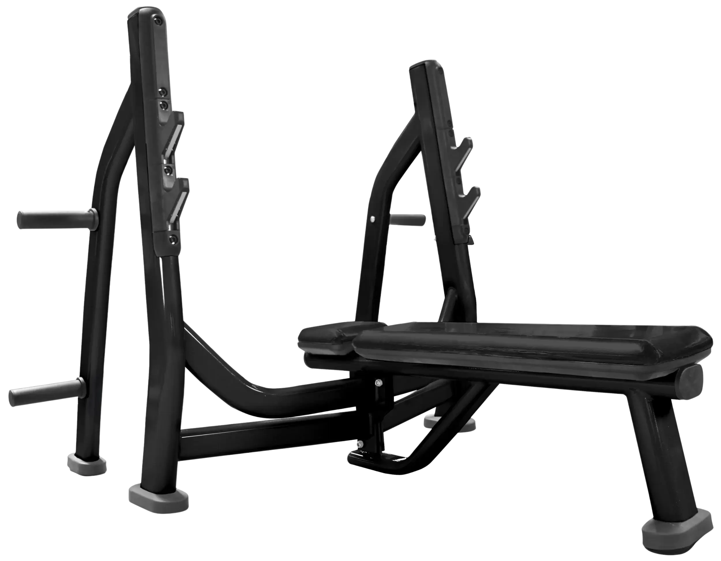 Olympic Flat Bench with Weight Horns | French Fitness